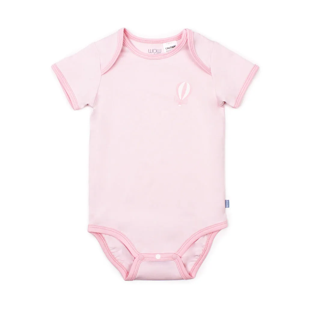 Love From Above 3pc Baby Romper Bundle Set (Pink)