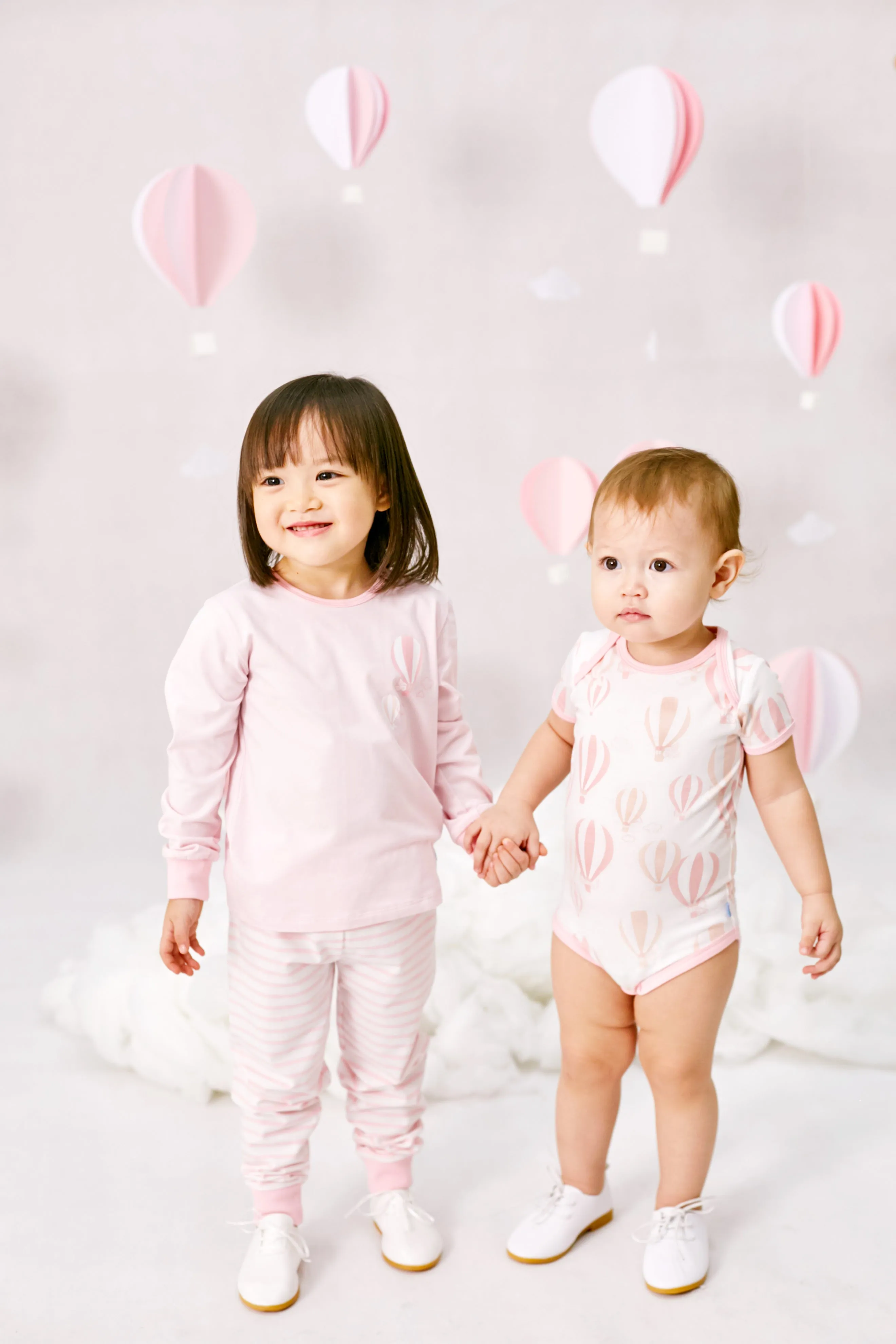 Love From Above 3pc Baby Romper Bundle Set (Pink)