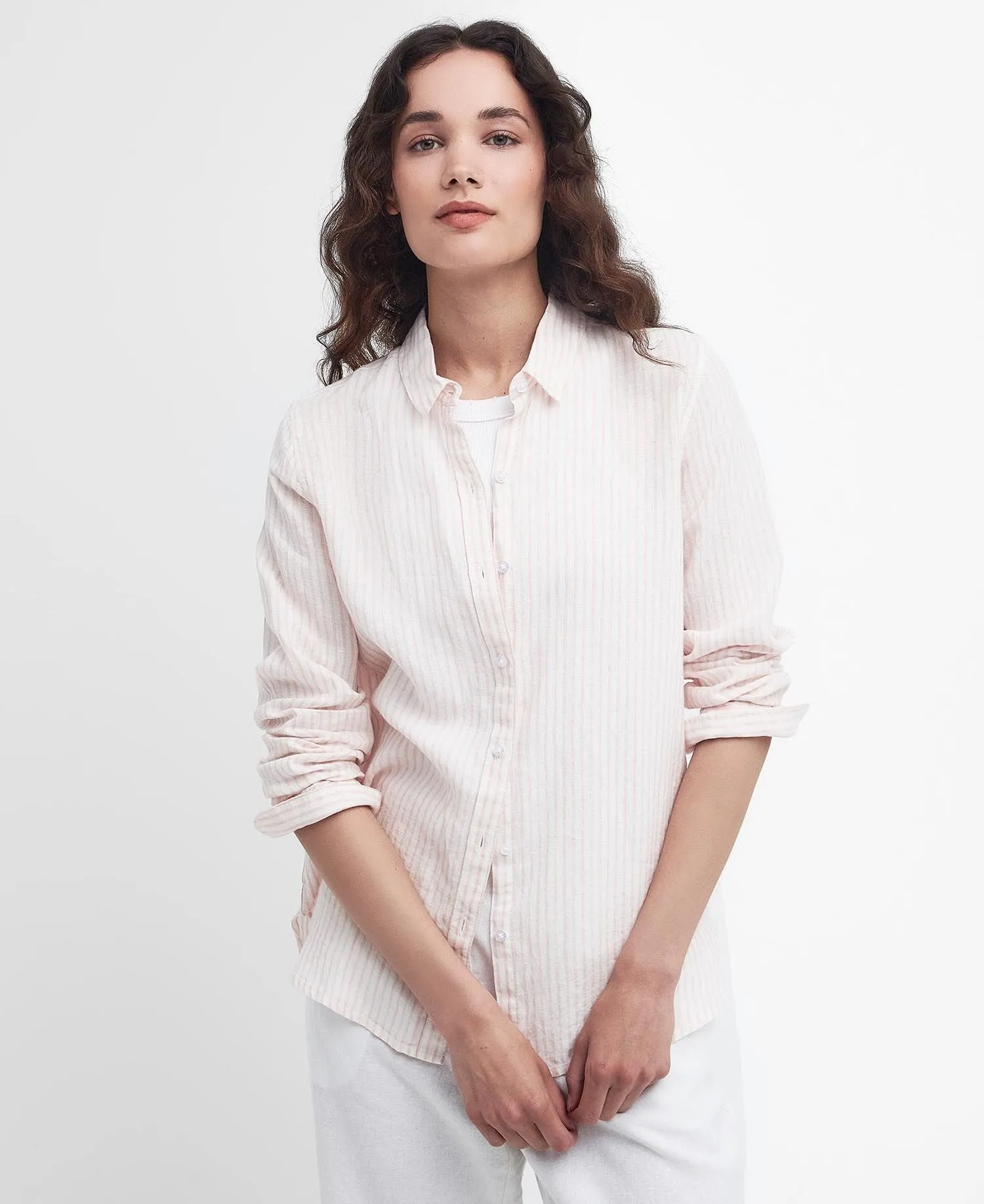 Marine Shirt - Shell Pink