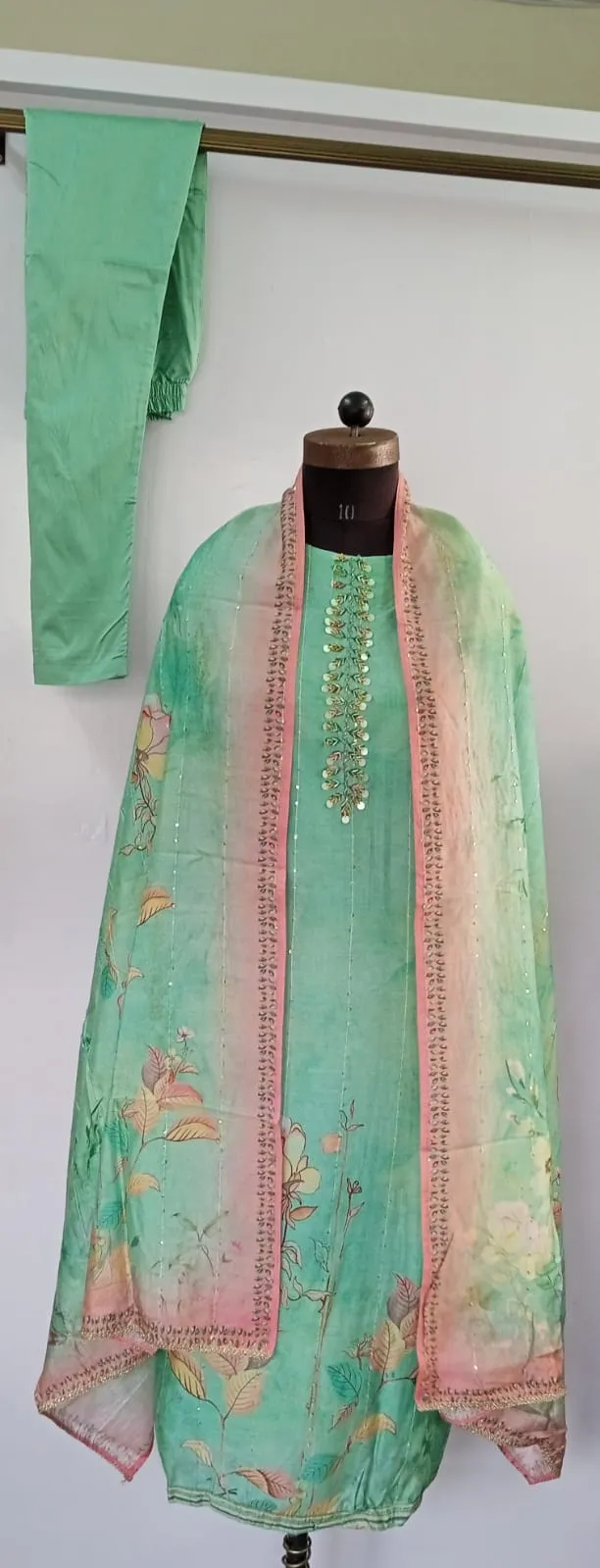 Modal Silk Kurti Set With Dupatta