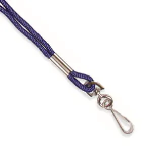 Navy Blue Round Cord Lanyards