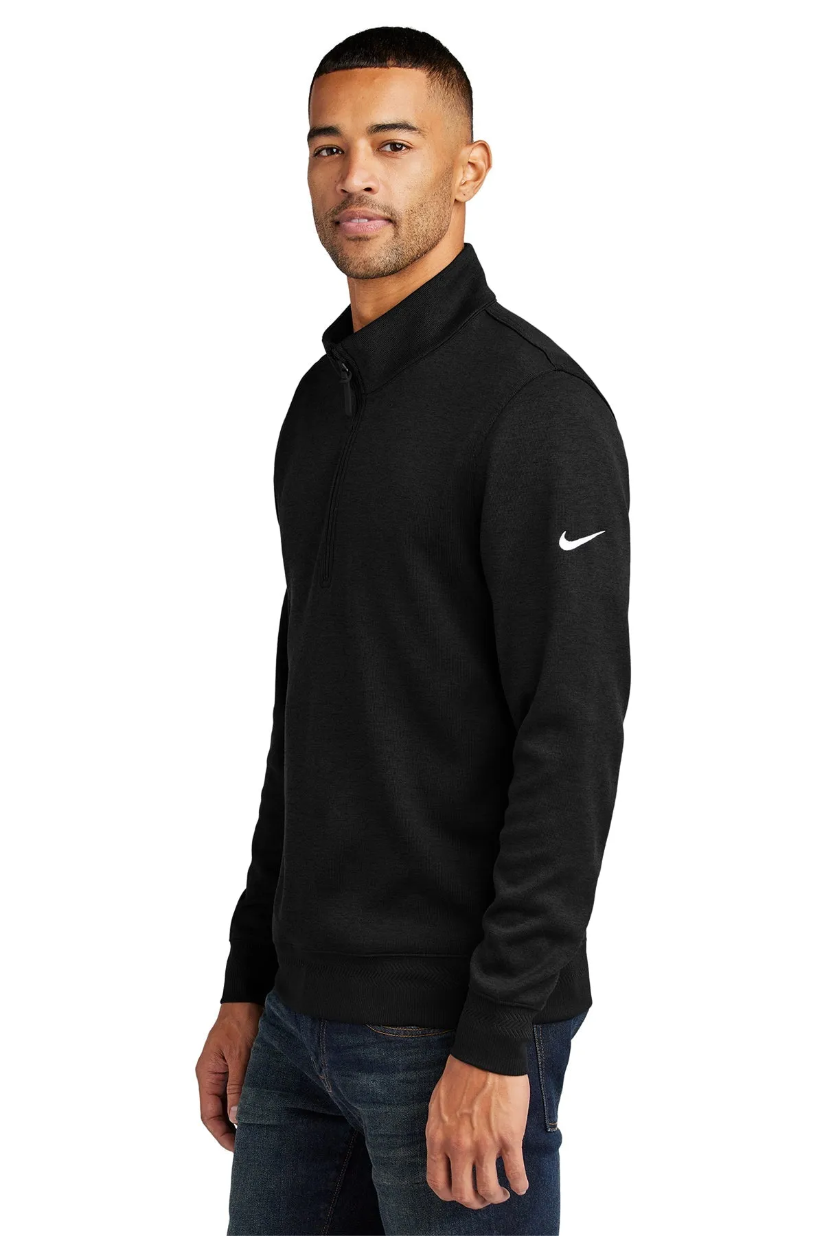 Nike Dri-FIT Corporate Branded Half-Zips, Black