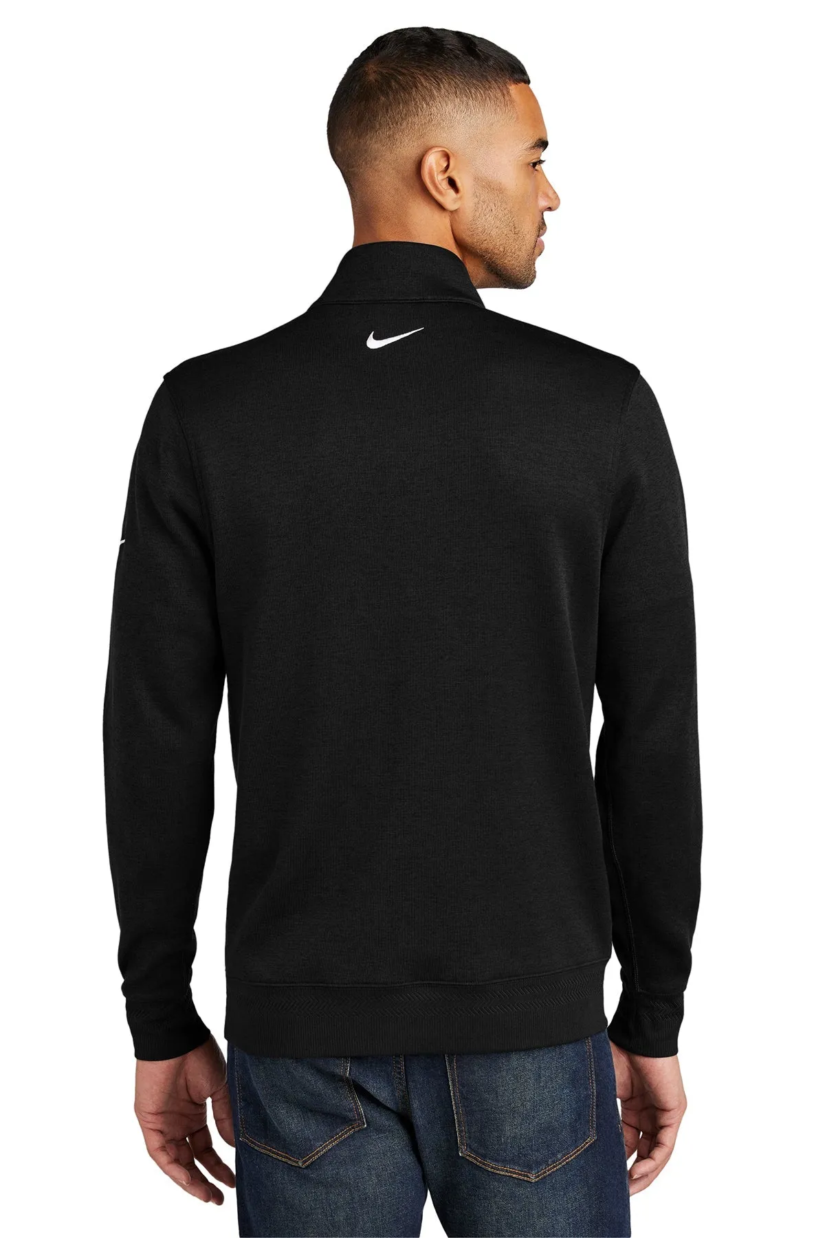 Nike Dri-FIT Corporate Branded Half-Zips, Black