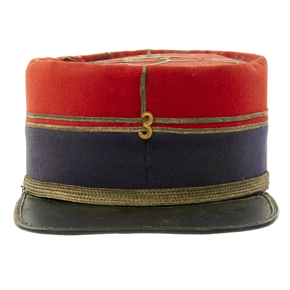 Original WWI French Foreign Legion 3rd Division Officer Kepi