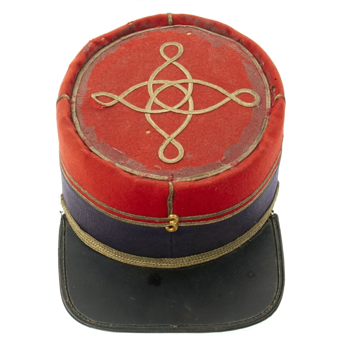 Original WWI French Foreign Legion 3rd Division Officer Kepi