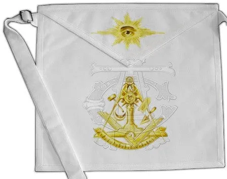 Paul Revere Jewel Past Master Masonic Apron