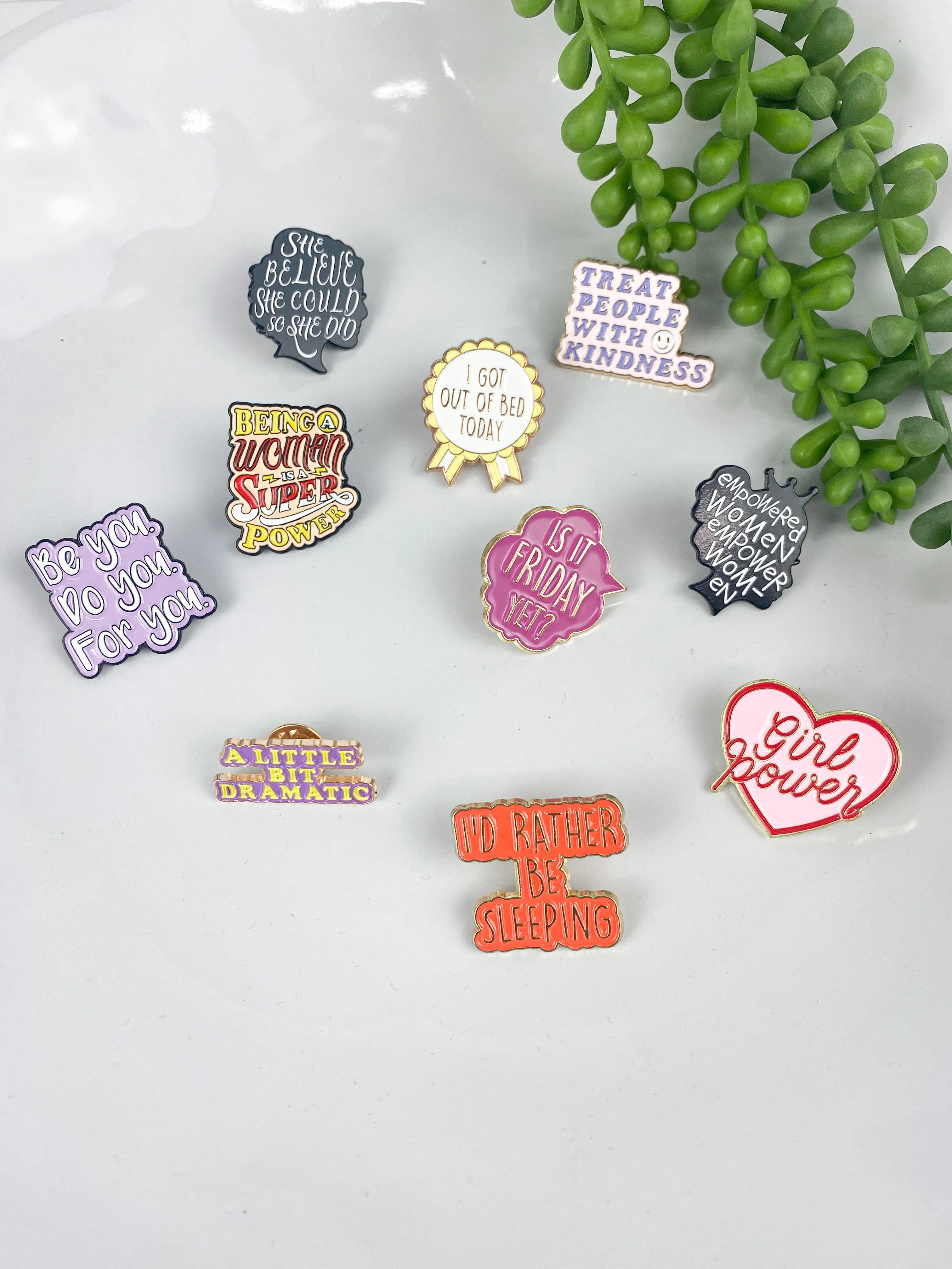 Pins Girl Power Enamel Pins