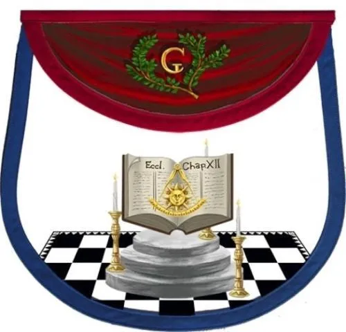 "The Benefield" Past Masters Masonic Apron