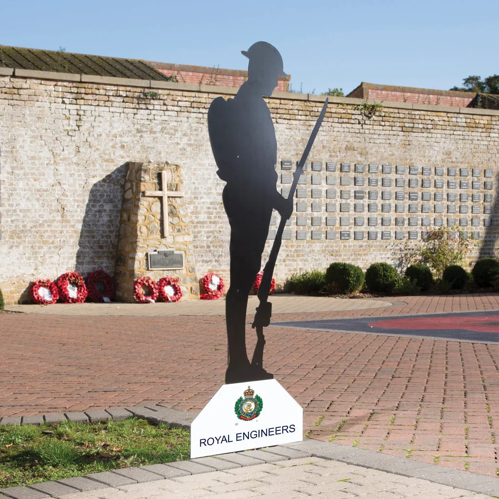 Regimental Unknown Tommy Statue - Right Facing