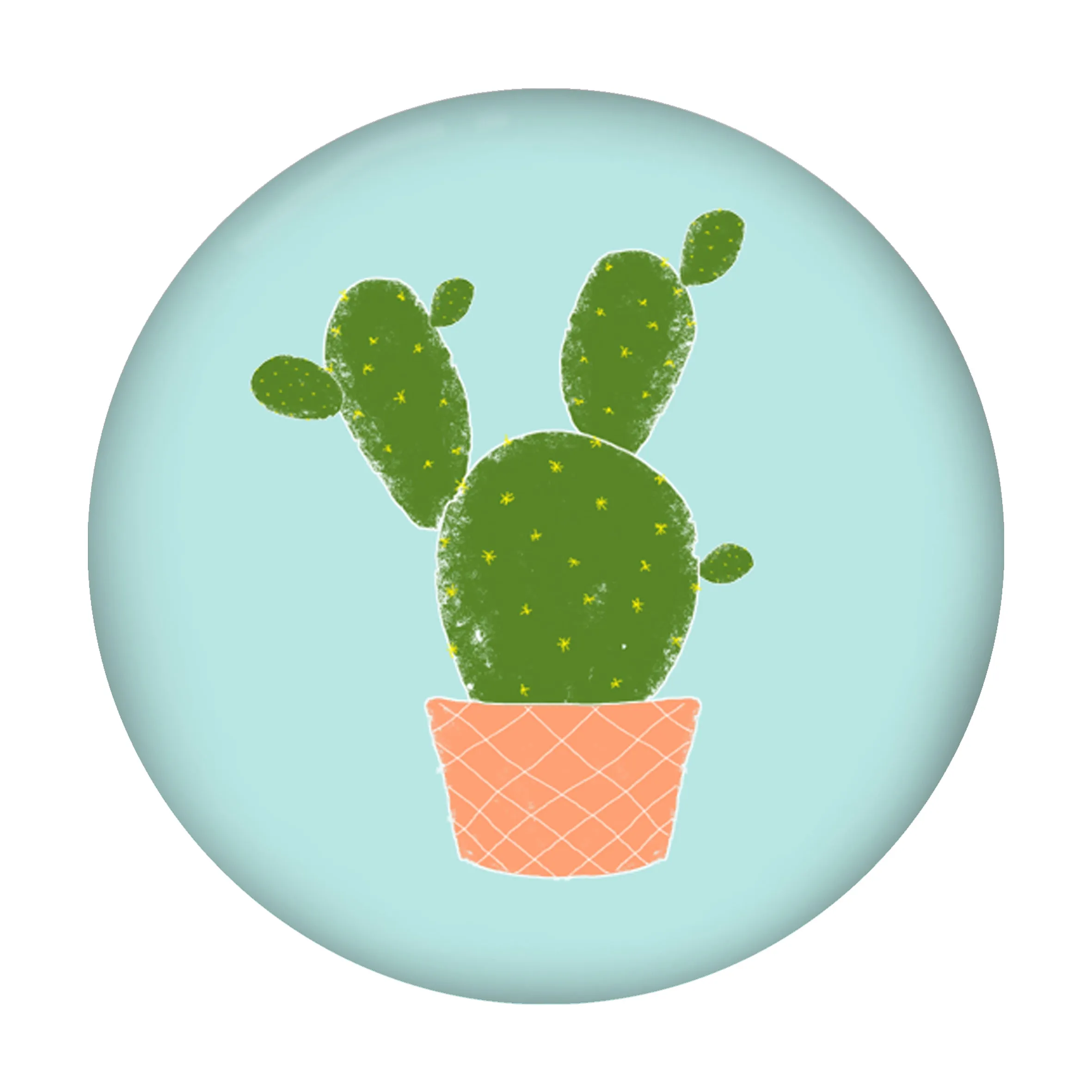 Succulents - Button Badge