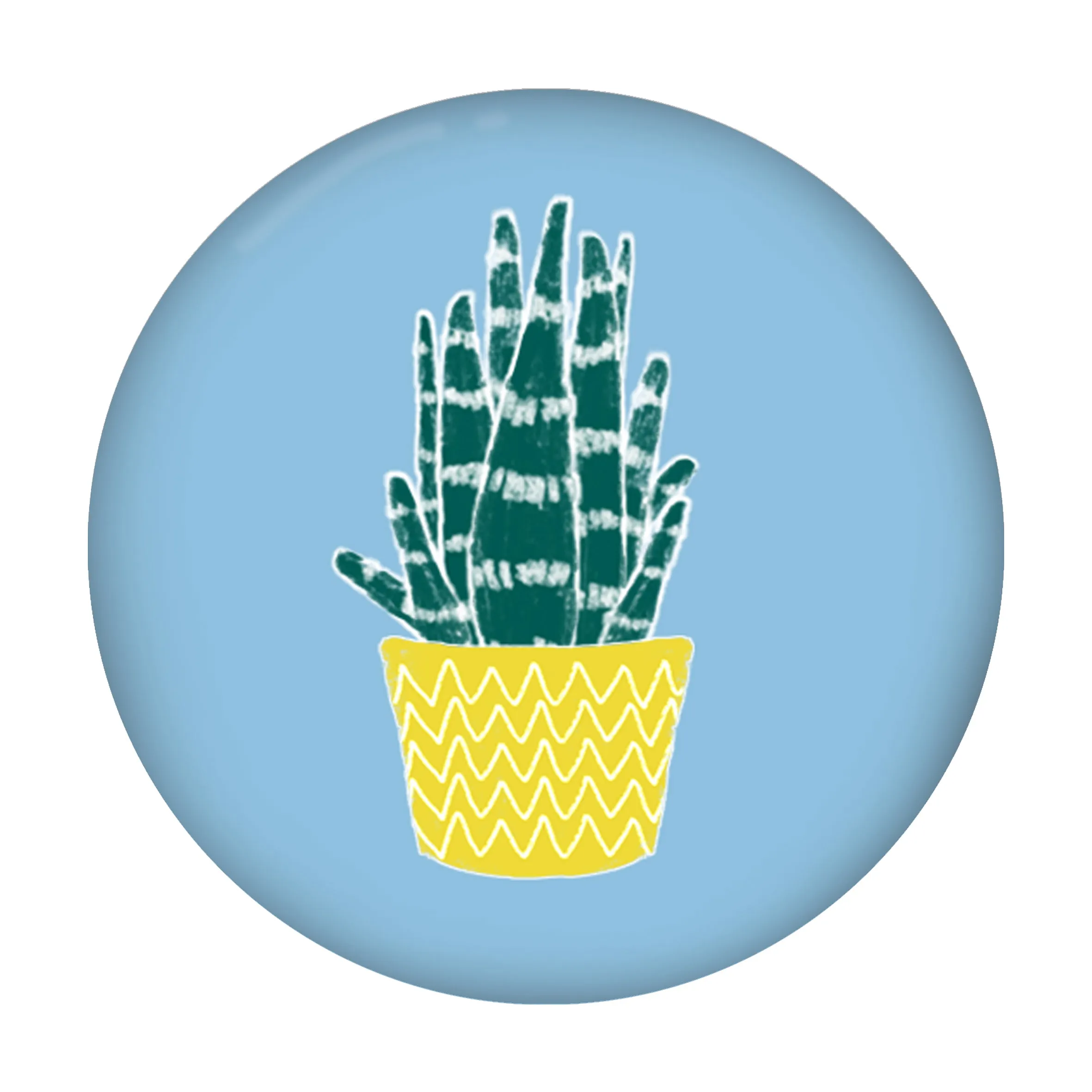 Succulents - Button Badge