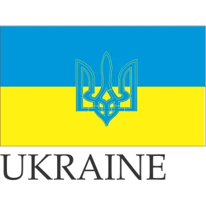 Ukraine Embroidered Flag Badge