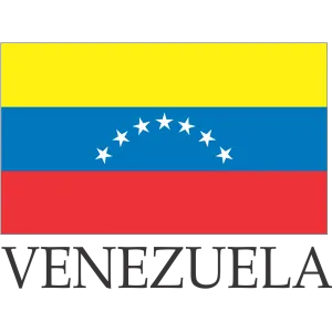 Venezuela Embroidered Flag Badge