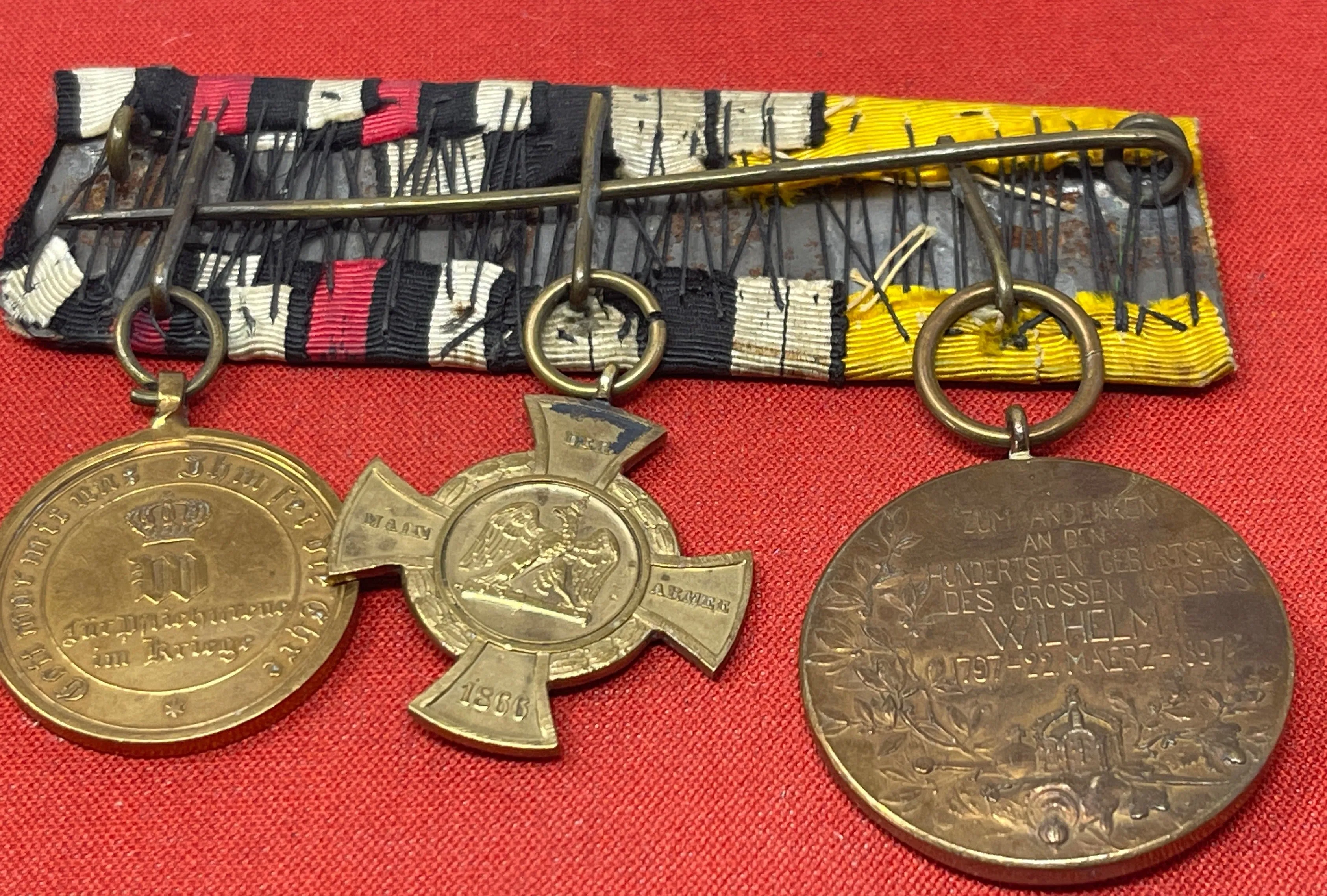 WW1 Mounted Medal Group Franco-Prussian