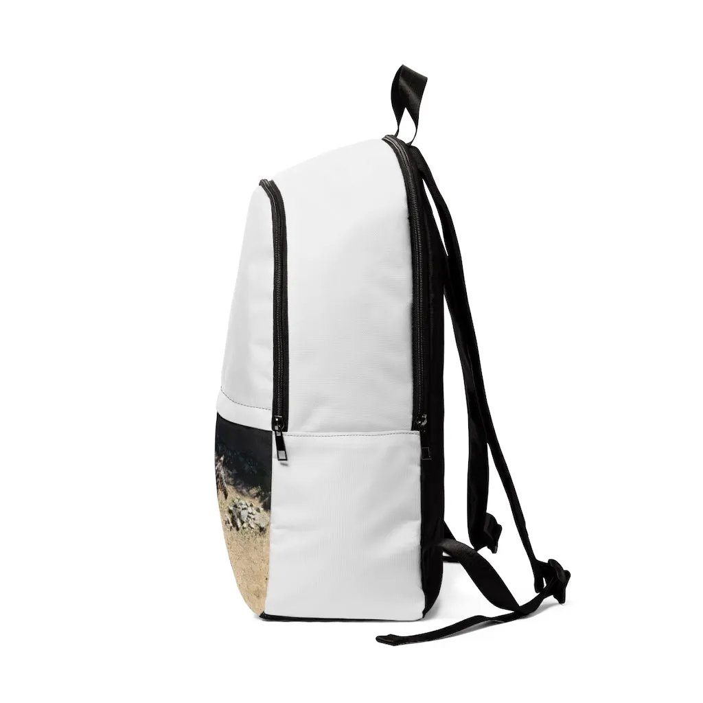 Zebra Unisex Fabric Backpack